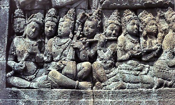 Relief wityni Borobudur (2)