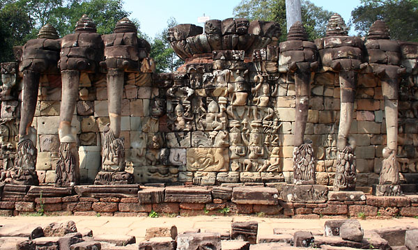 Angkor Thom - Taras Trdowatego Krla