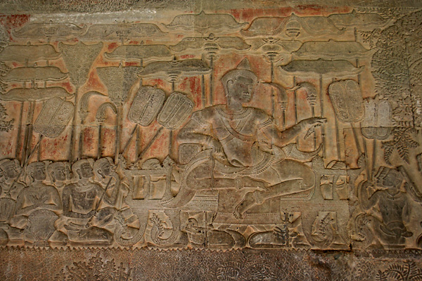 Relief w wityni Angkor Wat (1)