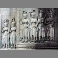 Tancerki apsara w wityni Angkor Wat