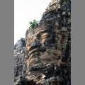 Wizerunek boga-kr�la w �wi�tyni Preah Khan