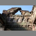 Zdewastowany fragment �wi�tyni Preah Khan