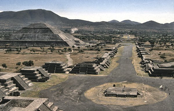 Teotihuacn - widok oglny