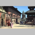 Durbar Square  w Bhadgaonie z Paacem Krlewskim