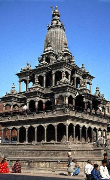 witynia Krishna na Durbar Square w Patanie