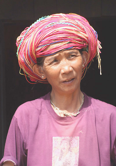 Kobieta z plemienia Palaung (2)