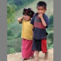 Dzieci z plemienia Palaung (2)