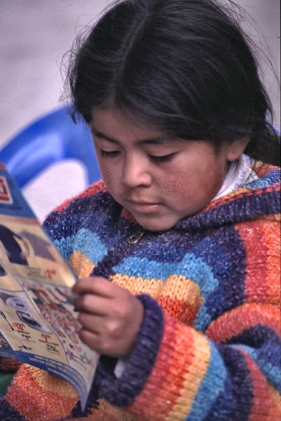 Zaczytana moda mieszkanka Otavalo