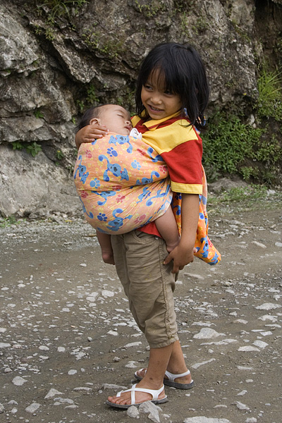 Dziewczynka z plemienia Ifugao