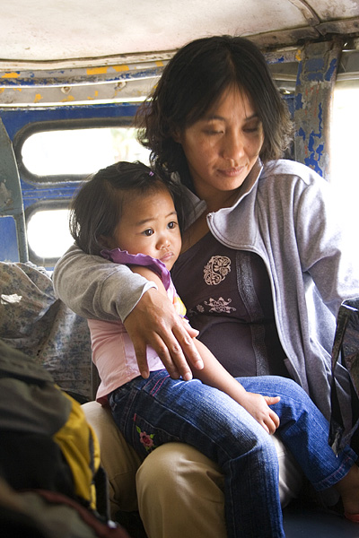 Rodzinka w jeepneyu