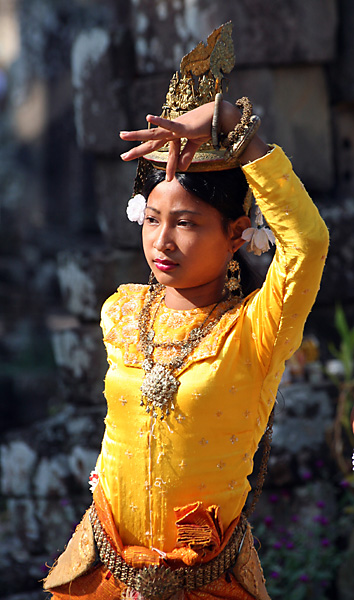 Tancerka z Angkor Thom