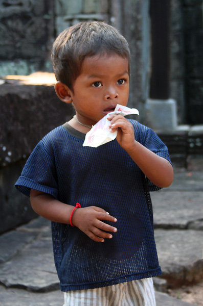 May Khmer w wityni Banteay Kdei