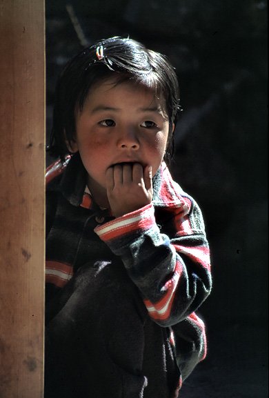 Dziewczynka z doliny Langtang