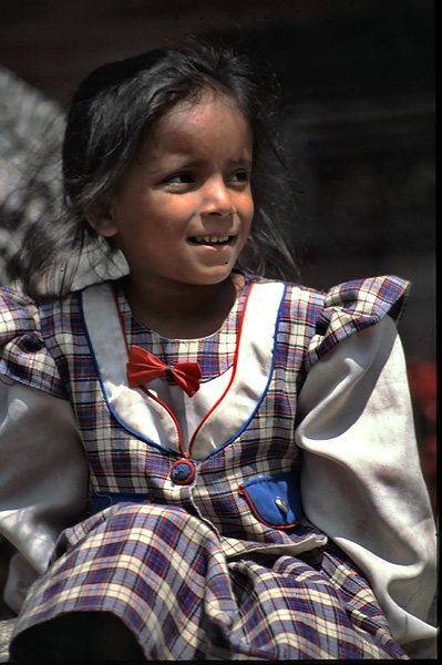 Dziewczynka z Bhadgaonu