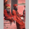 Sadhu na Durbar Square w Kathmandu