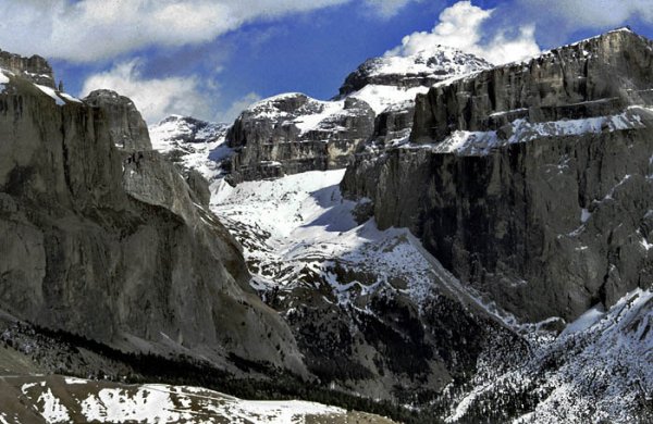 Masyw Sella w Dolomitach