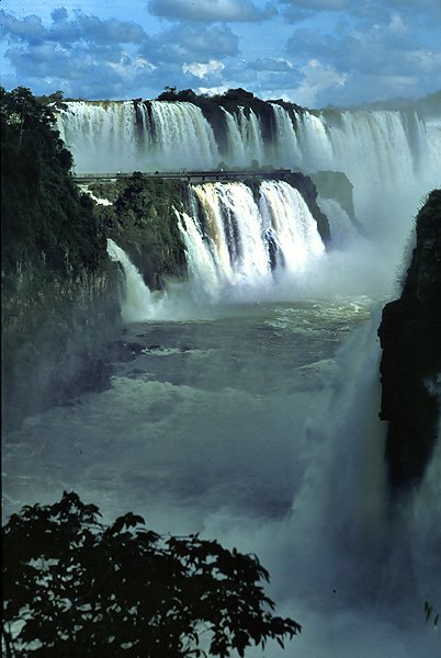 Wodospady po stronie brazylijskiej