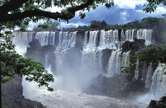 Wodospady po stronie argentyskiej