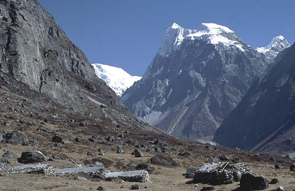 Osada pasterska w gbi doliny Langtang