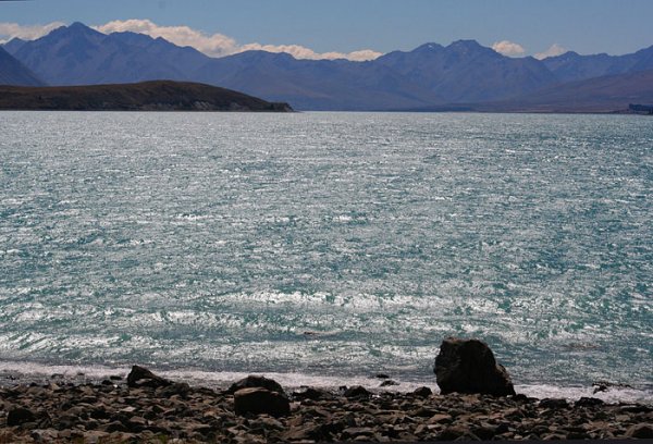 Jezioro Tekapo (Alpy Poudniowe)