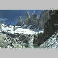 Wiee Paine z punktu widokowego Mirador del Paine