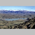 Widok na zej�ciu z Mirador del Paine